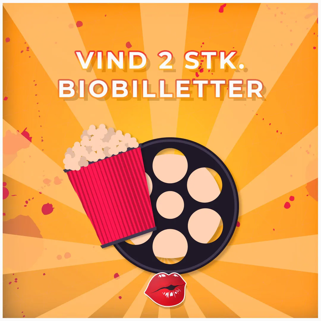 Vind 2 stk. biobilletter 