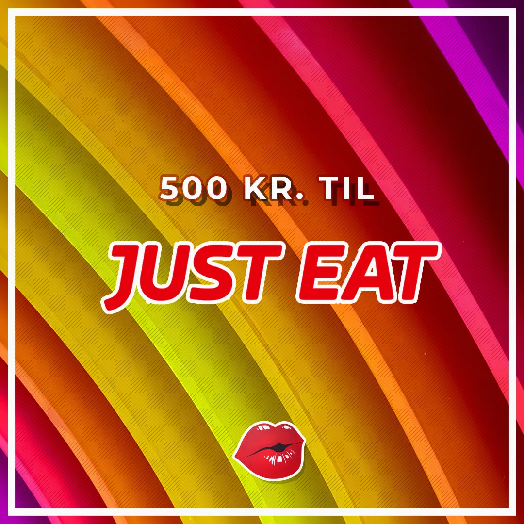 500 kr. JustEat