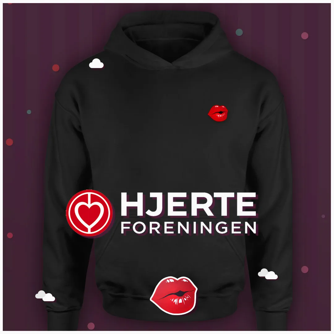 Hjerteforeningen - Vind en Hoodie til dig og en ven!