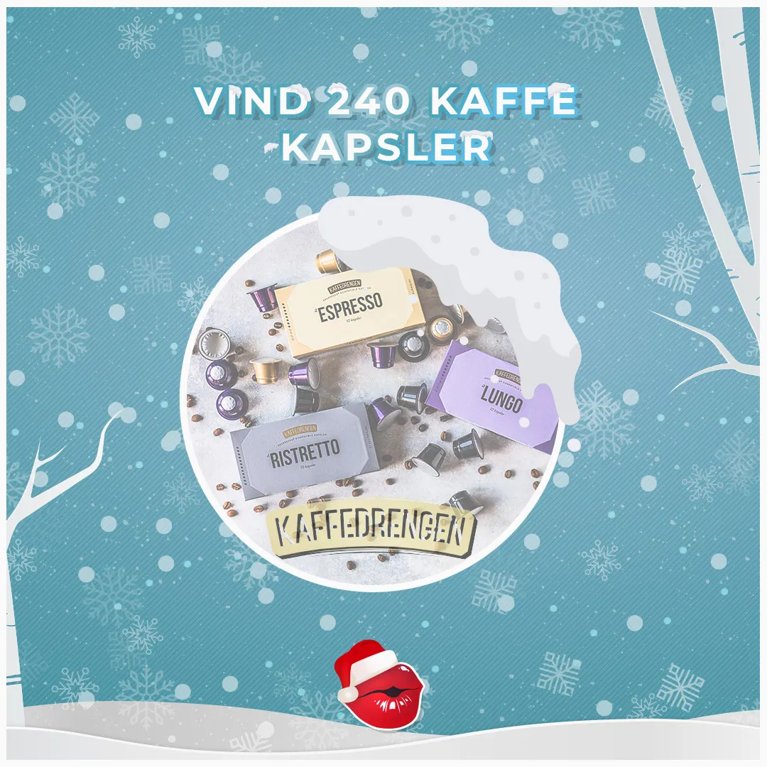 Vind kaffekapsler med Kaffedrengen