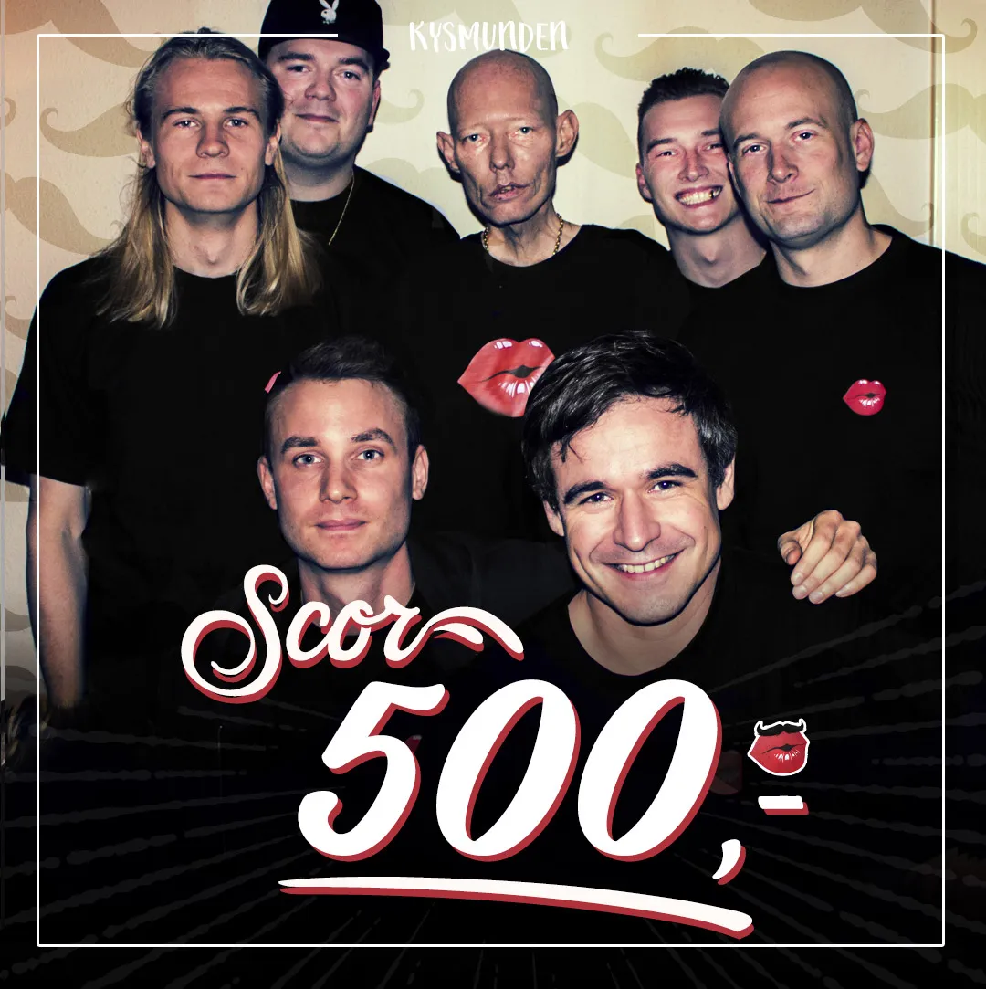 Scor 500,- - Skæg status