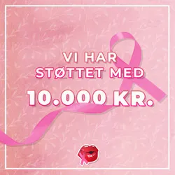 Vi har støttet brysterne med 10.000 kr.