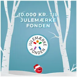 10.000 kr. til Julemærkefonden