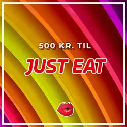 500 kr. JustEat