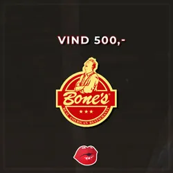 500 kr. til Bones